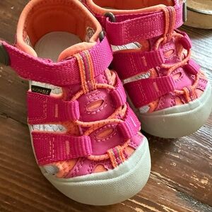 Keen Kids Pink and Orange Sandals